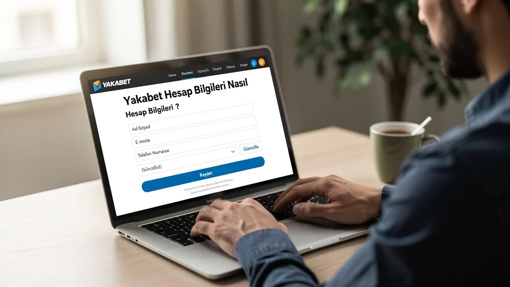 Yakabet Hesap Bilgileri Nasıl Güncellenir?