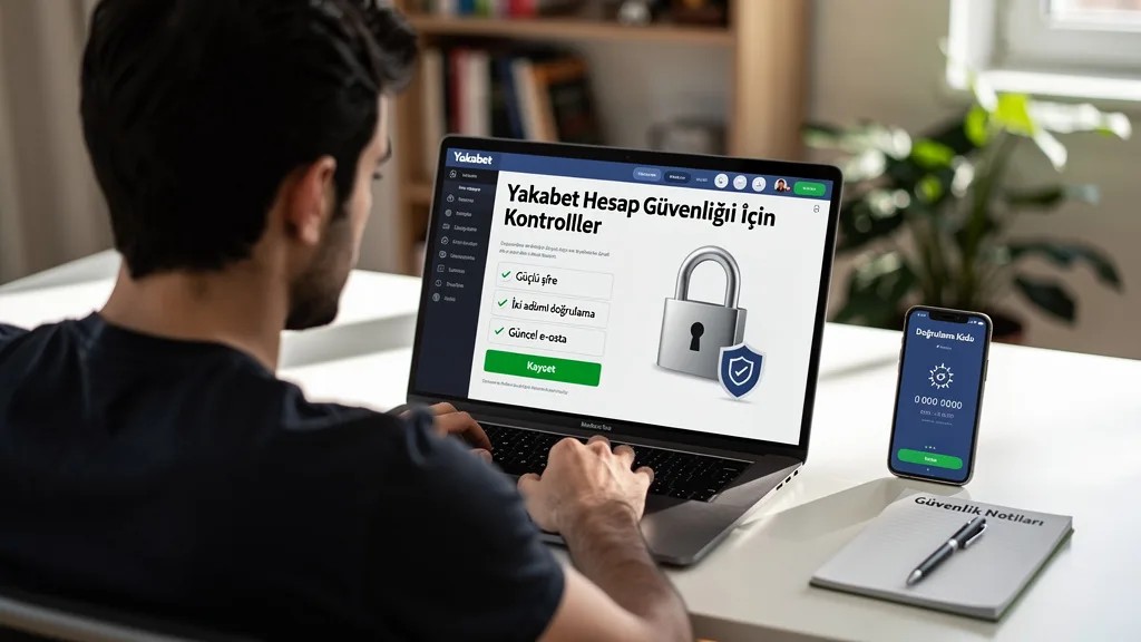 Yakabet Hesap Güvenliği İçin Kontroller